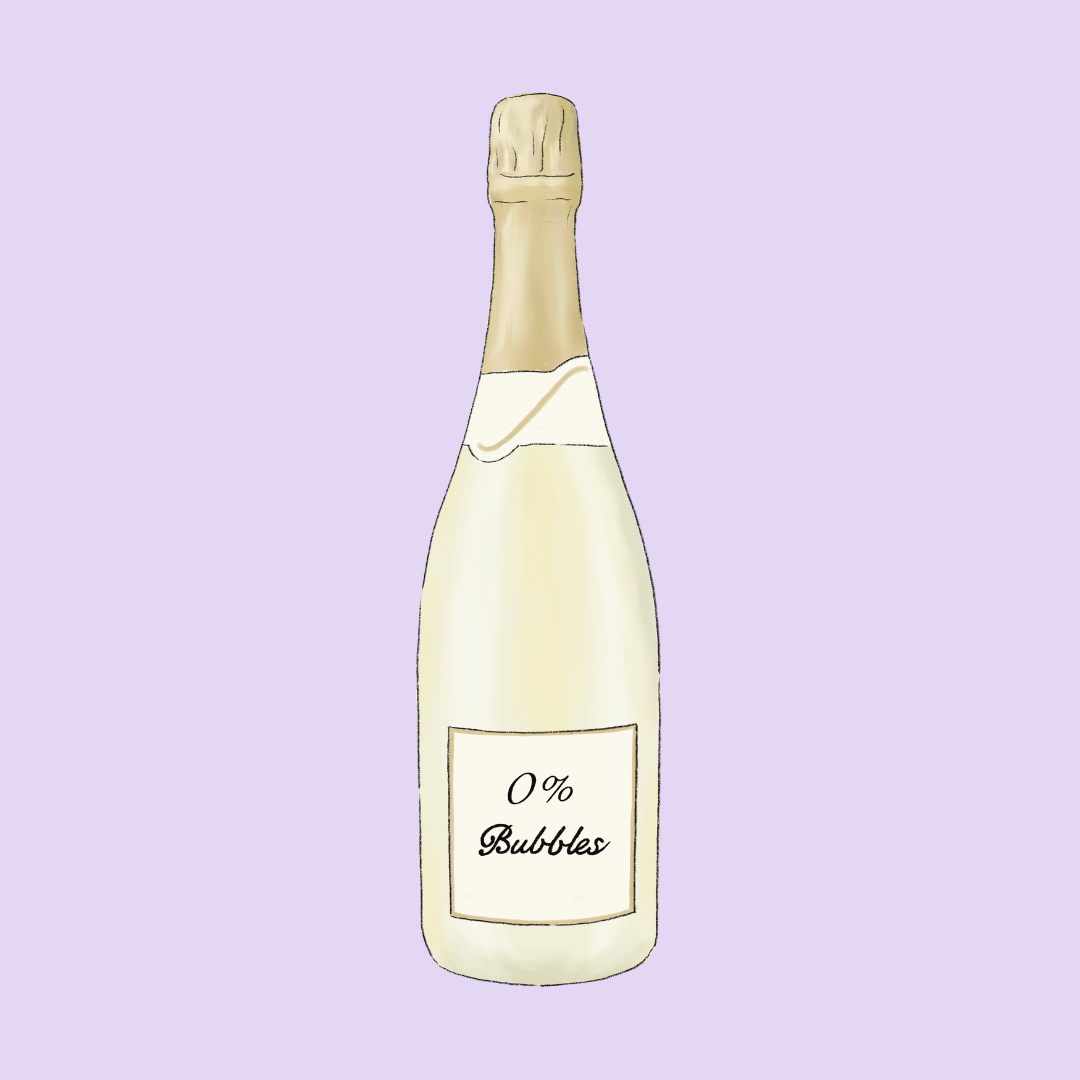 Pre-Order Bottle of Non-Alcoholic Bubbles