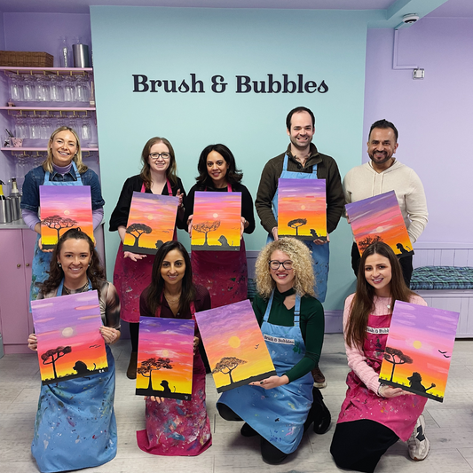 The Ultimate Team Bonding Activity: Sip & Paint