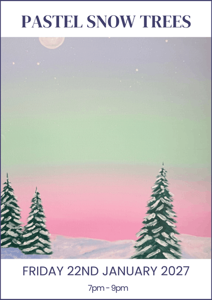 22/01/2027 - Pastel Snow Trees