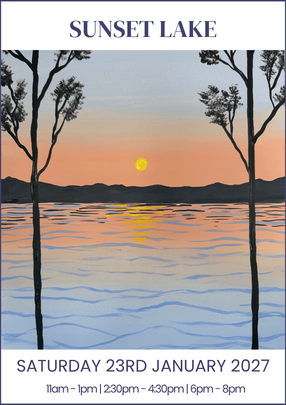 23/01/2027 - Sunset Lake