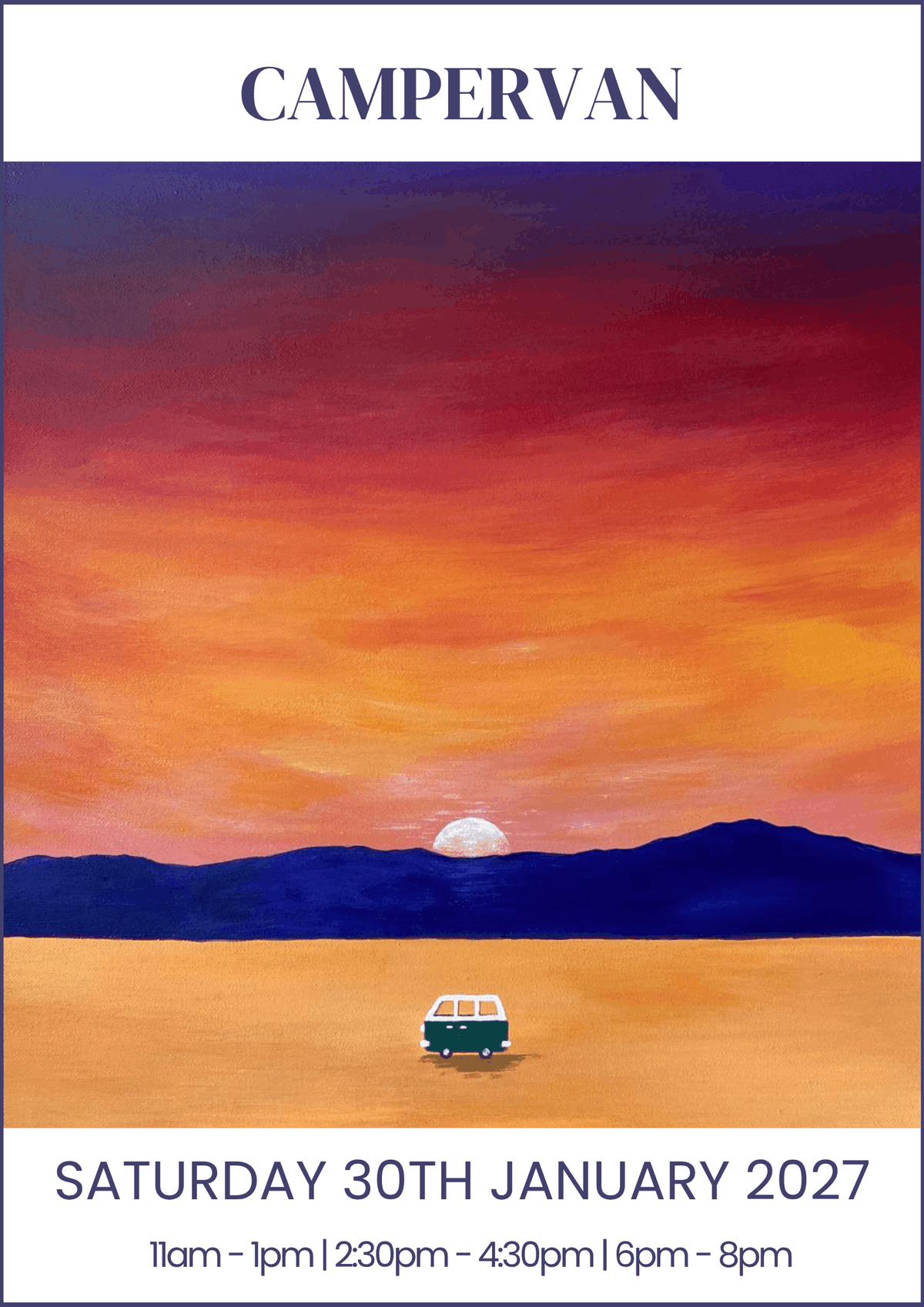 30/01/2027 - Campervan