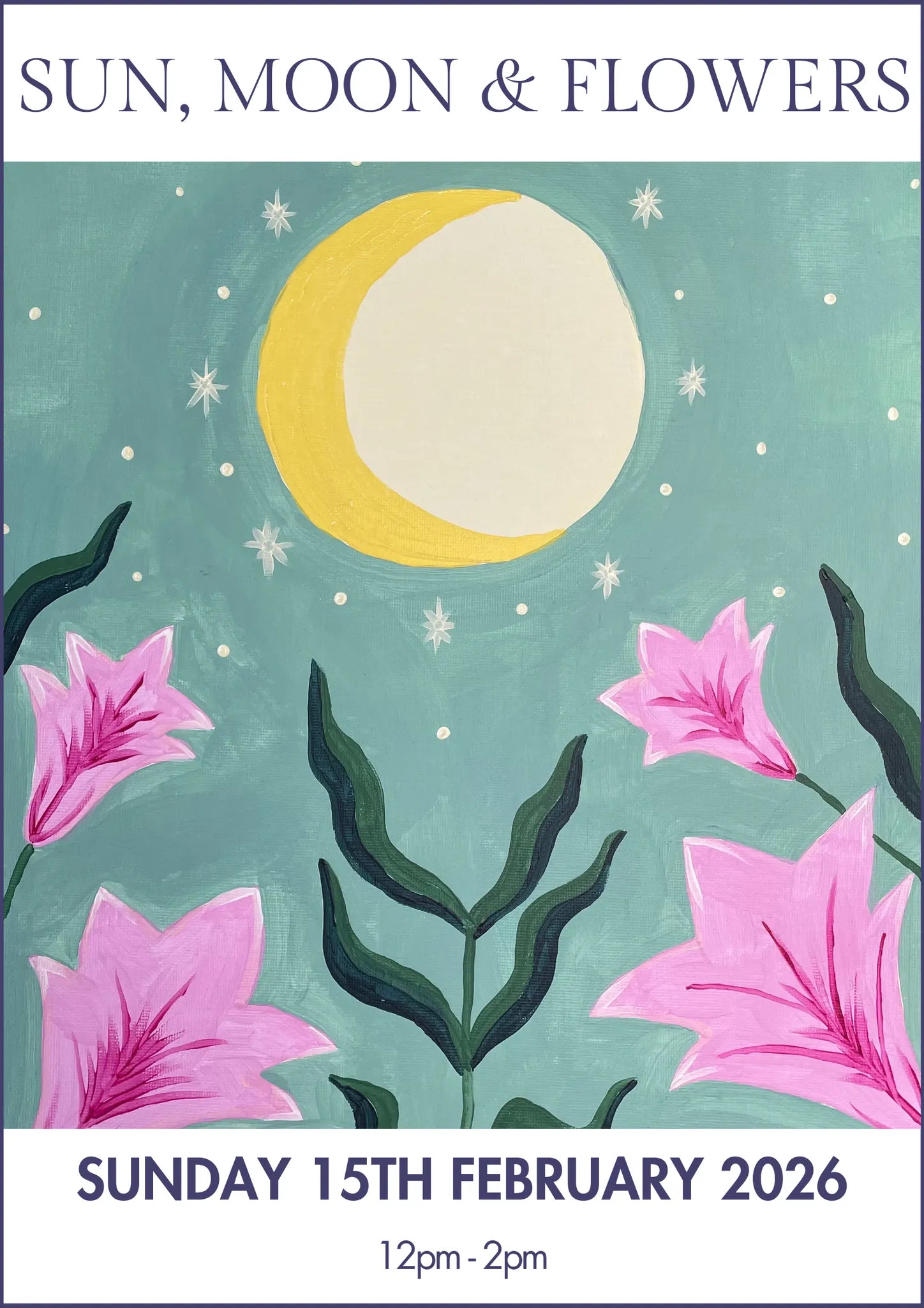 15/02/2026 - Sun, Moon & Flowers