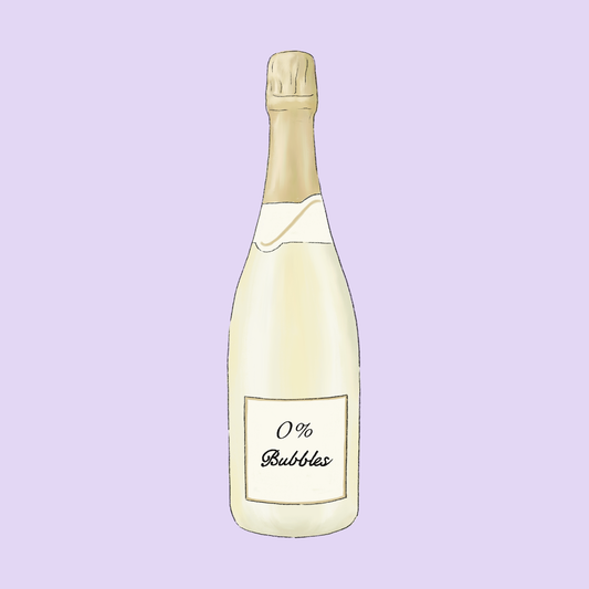 Pre-Order Bottle of Non-Alcoholic Bubbles