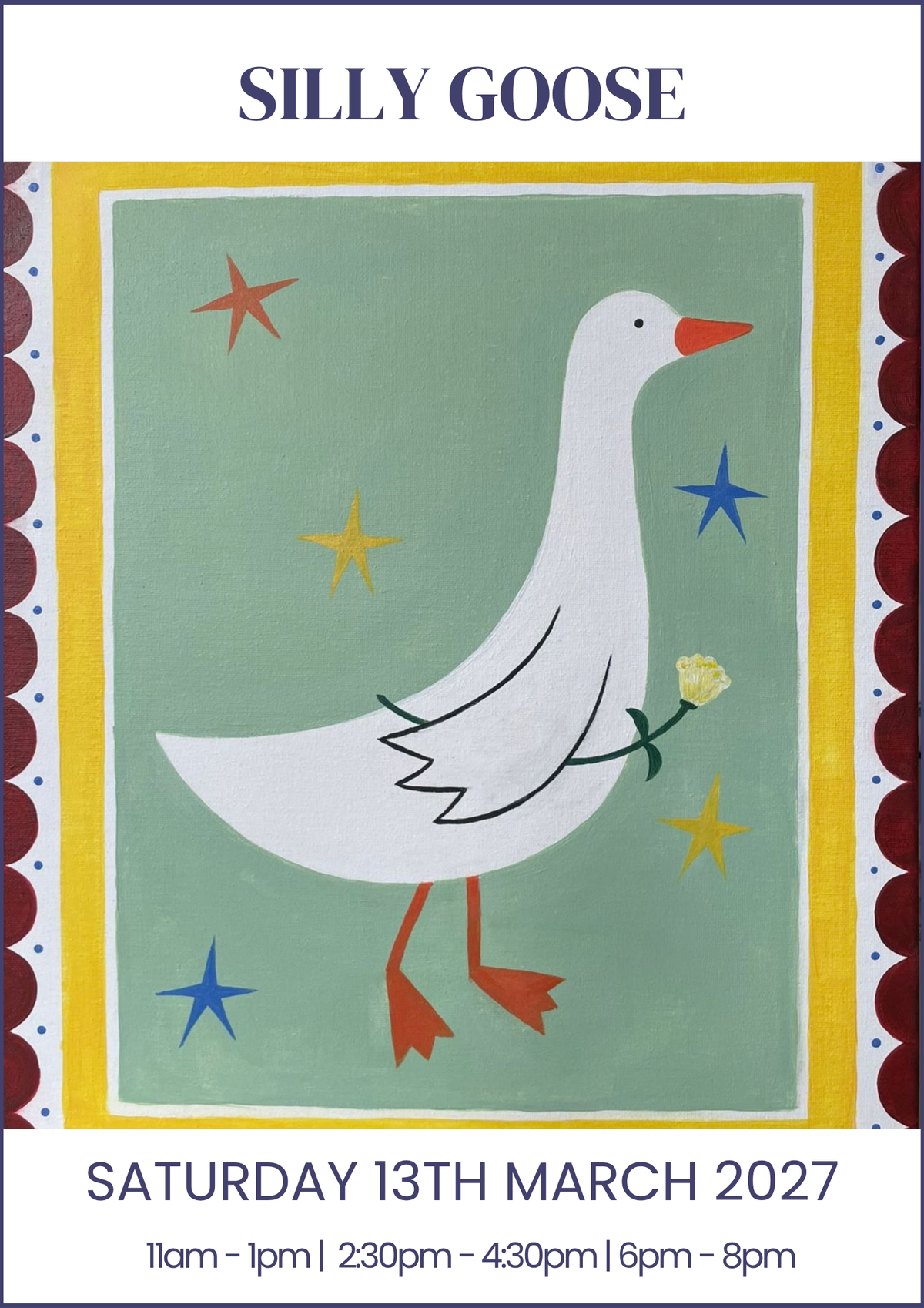 13/03/2027 - Silly Goose