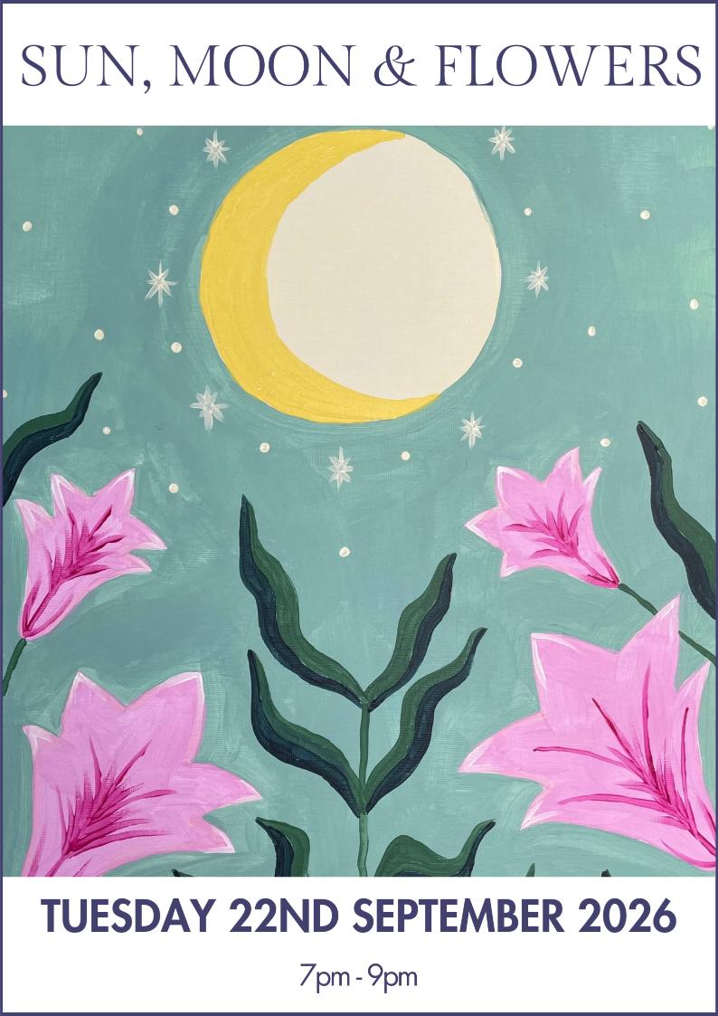 22/09/2026 - Sun, Moon & Flowers