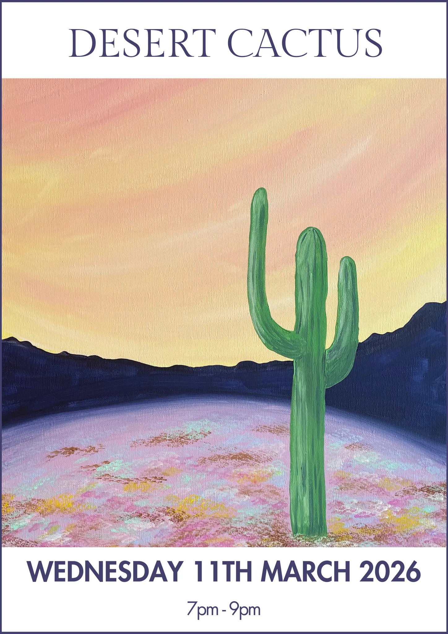 11/03/2026 - Desert Cactus