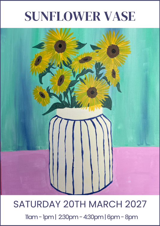 20/03/2027 - Sunflower Vase