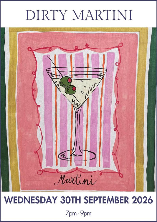 30/09/2026 - Dirty Martini