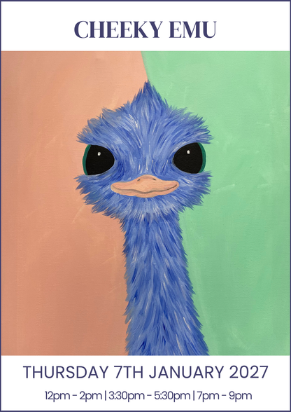 07/01/2027 - Cheeky Emu - 50% OFF