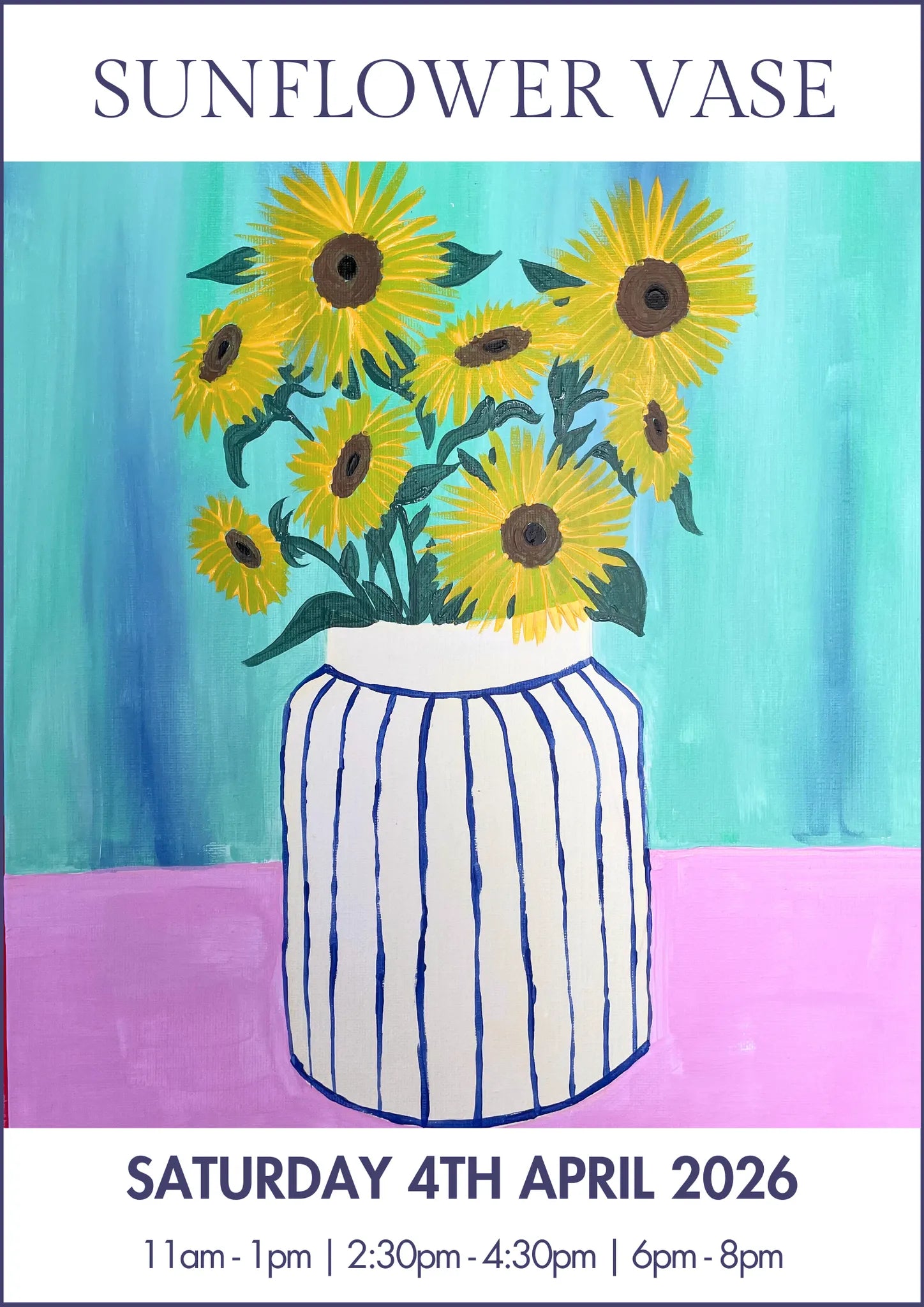 04/04/2026 - Sunflower Vase