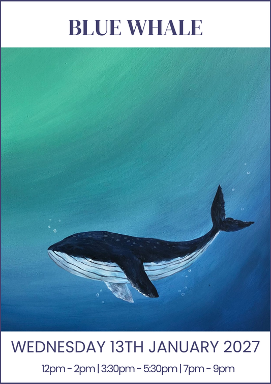 13/01/2027 - Blue Whale - 50% OFF