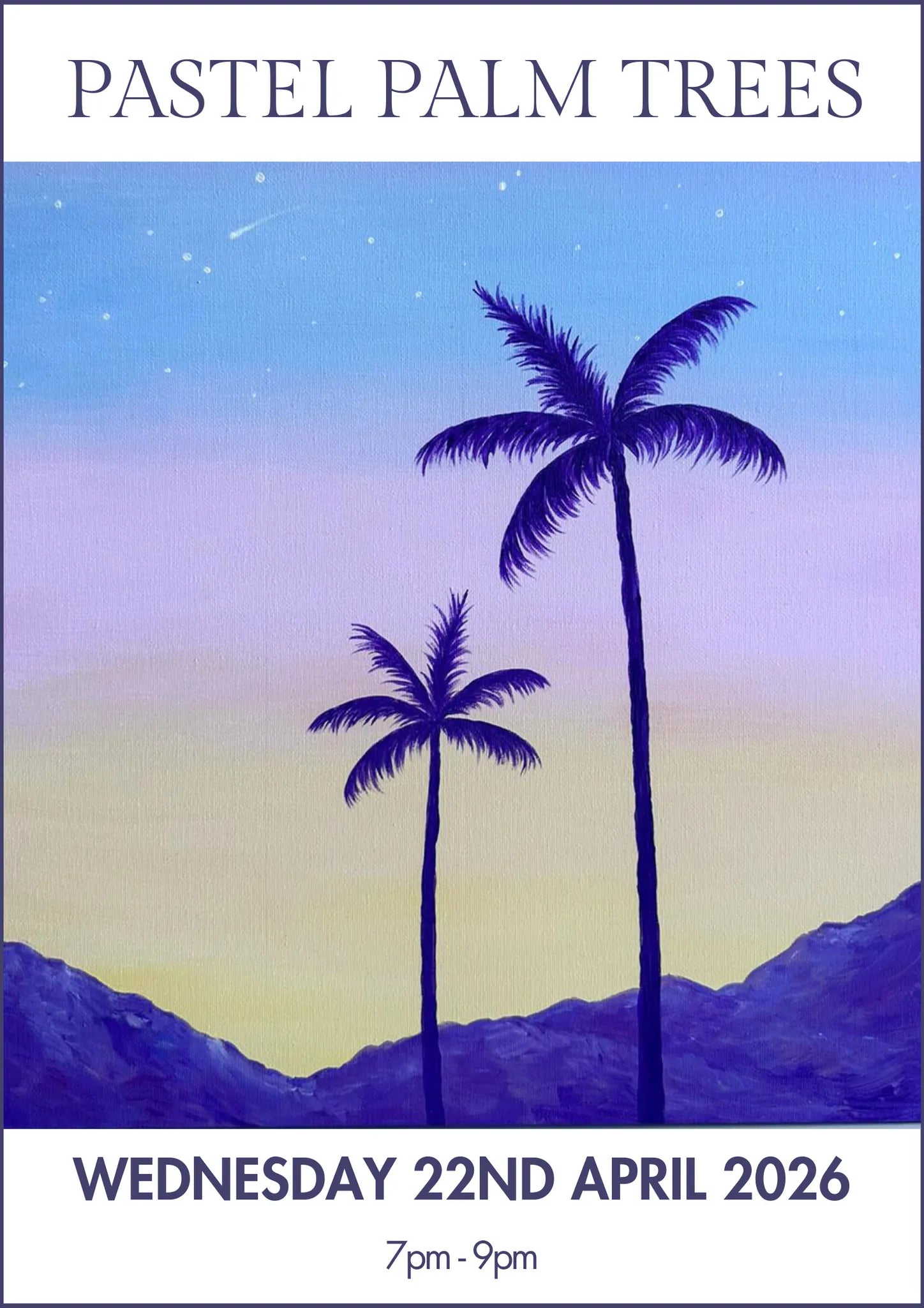 22/04/2026 - Pastel Palm Trees