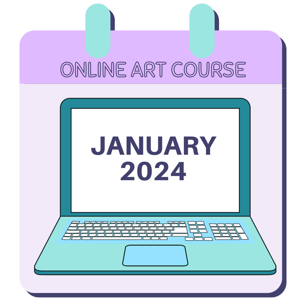 Online 3-Week Art Course - January 2024
