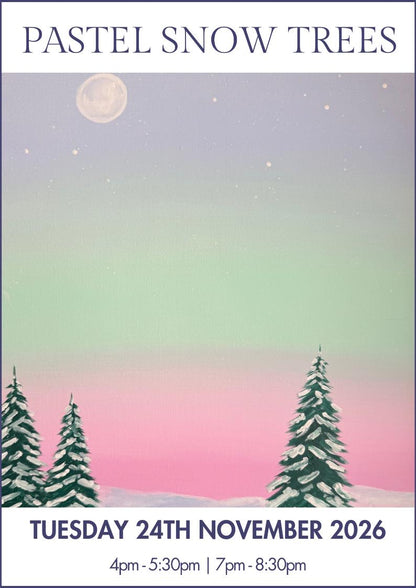 24/11/2026 - Pastel Snow Trees