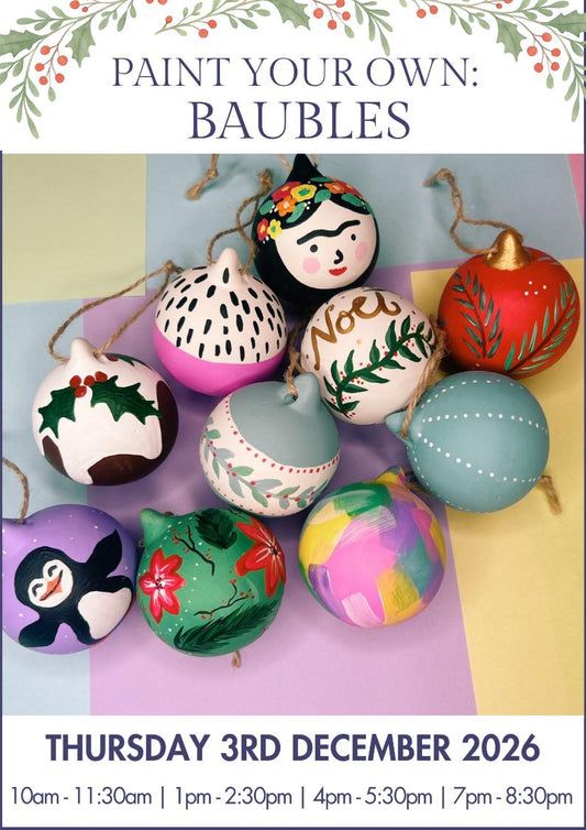 03/12/2026 - Bauble Painting