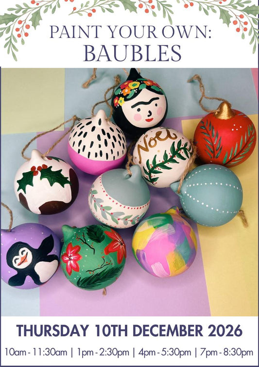 10/12/2026 - Bauble Painting