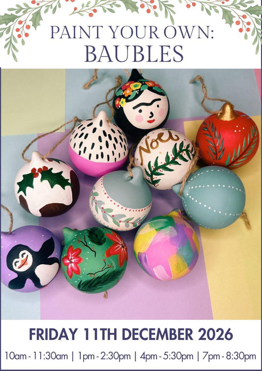 11/12/2026 - Bauble Painting