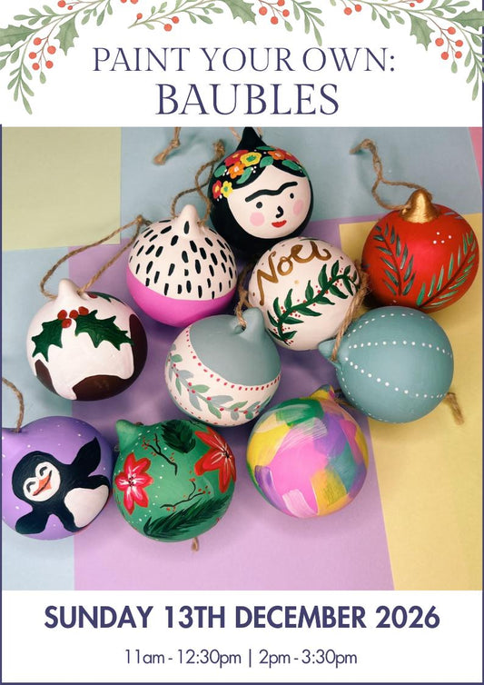 13/12/2026 - Bauble Painting