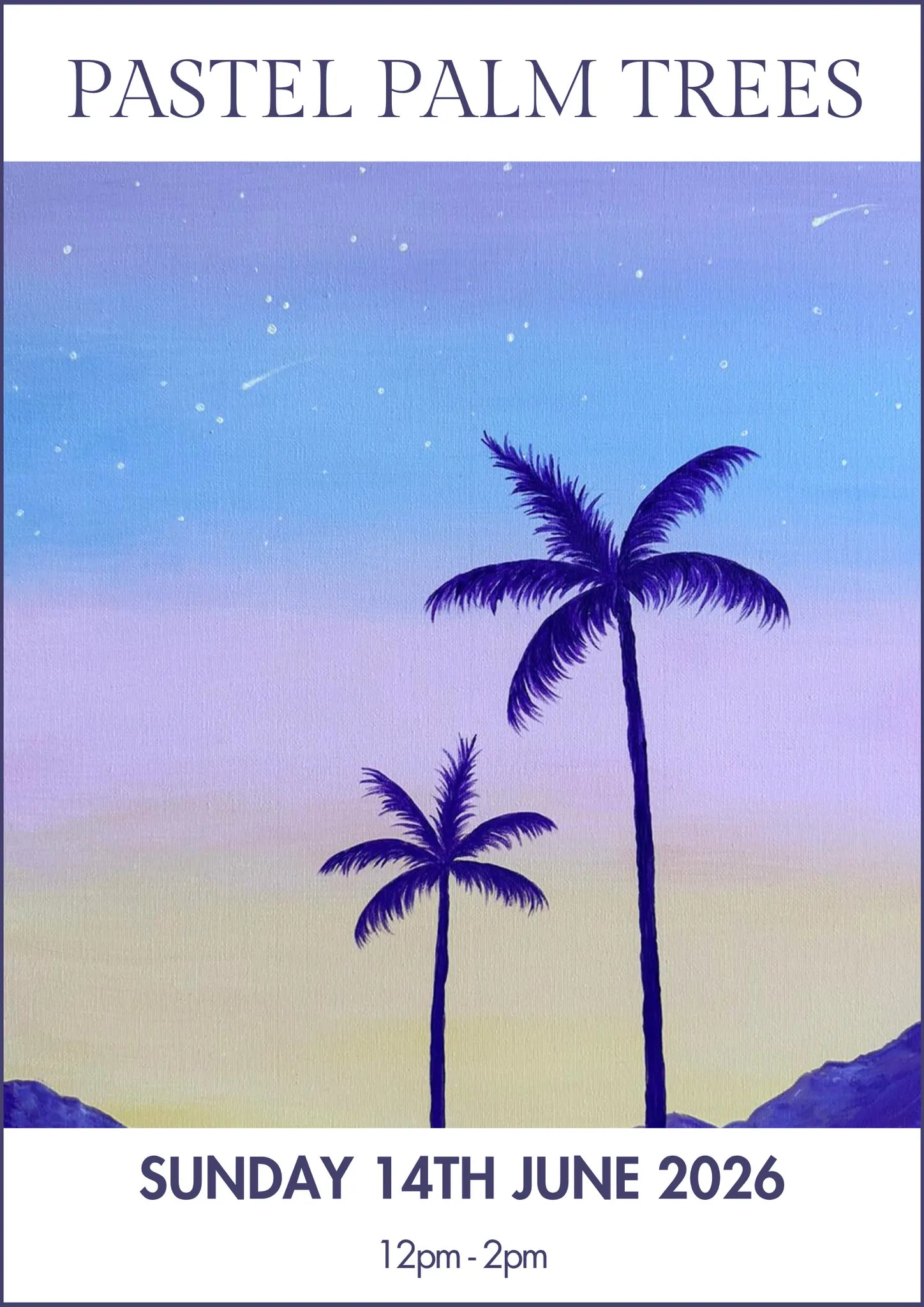 14/06/2026 - Pastel Palm Trees