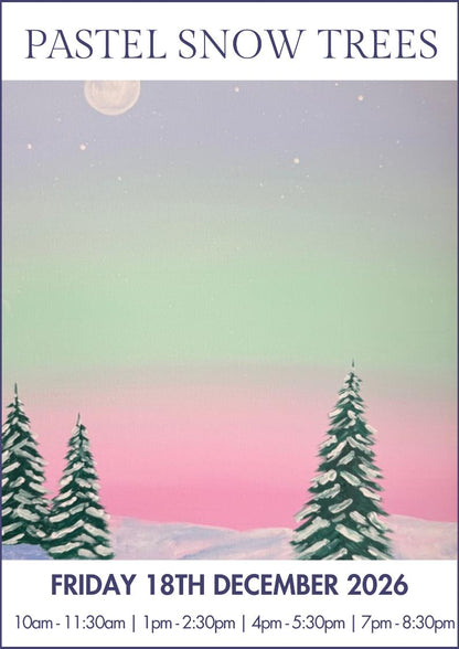 18/12/2026 - Pastel Snow Trees