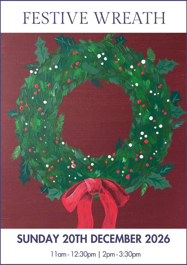 20/12/2026 - Festive Wreath