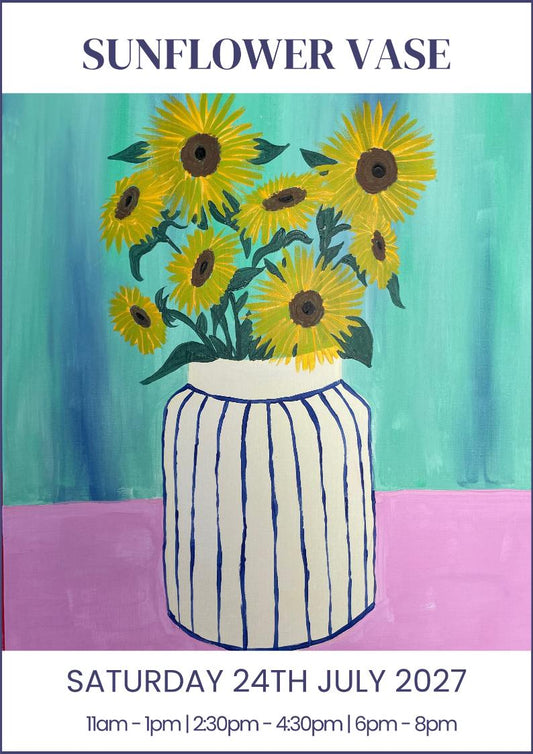 24/07/2027 - Sunflower Vase