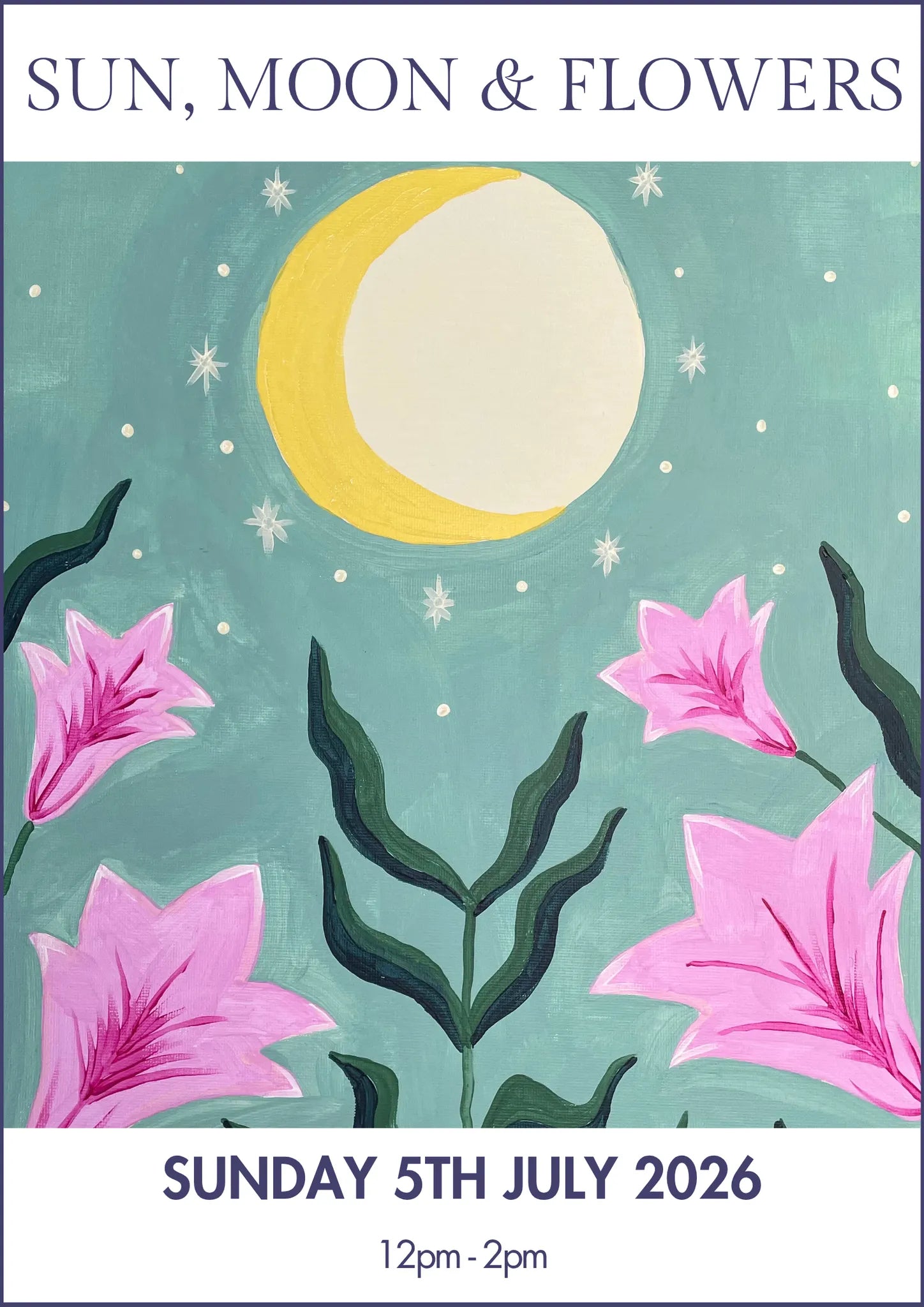 05/07/2026 - Sun, Moon & Flowers