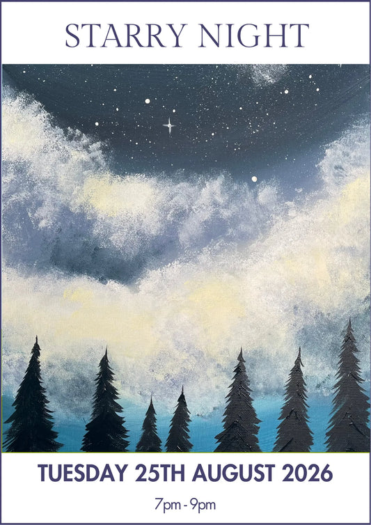 25/08/2026 - Starry Night - £10 OFF