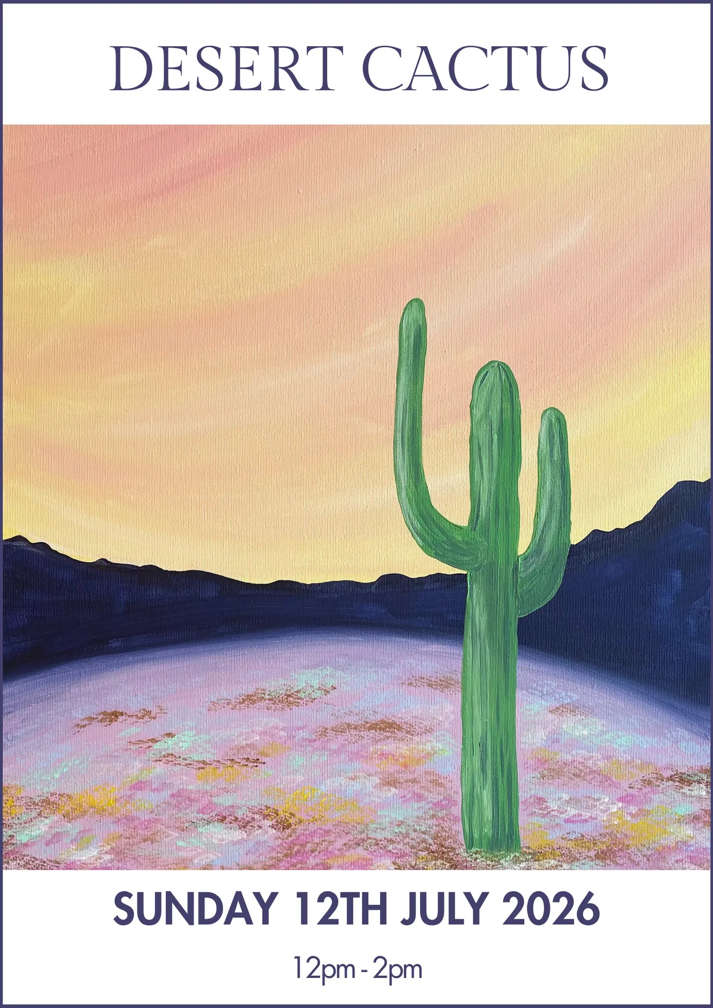12/07/2026 - Desert Cactus
