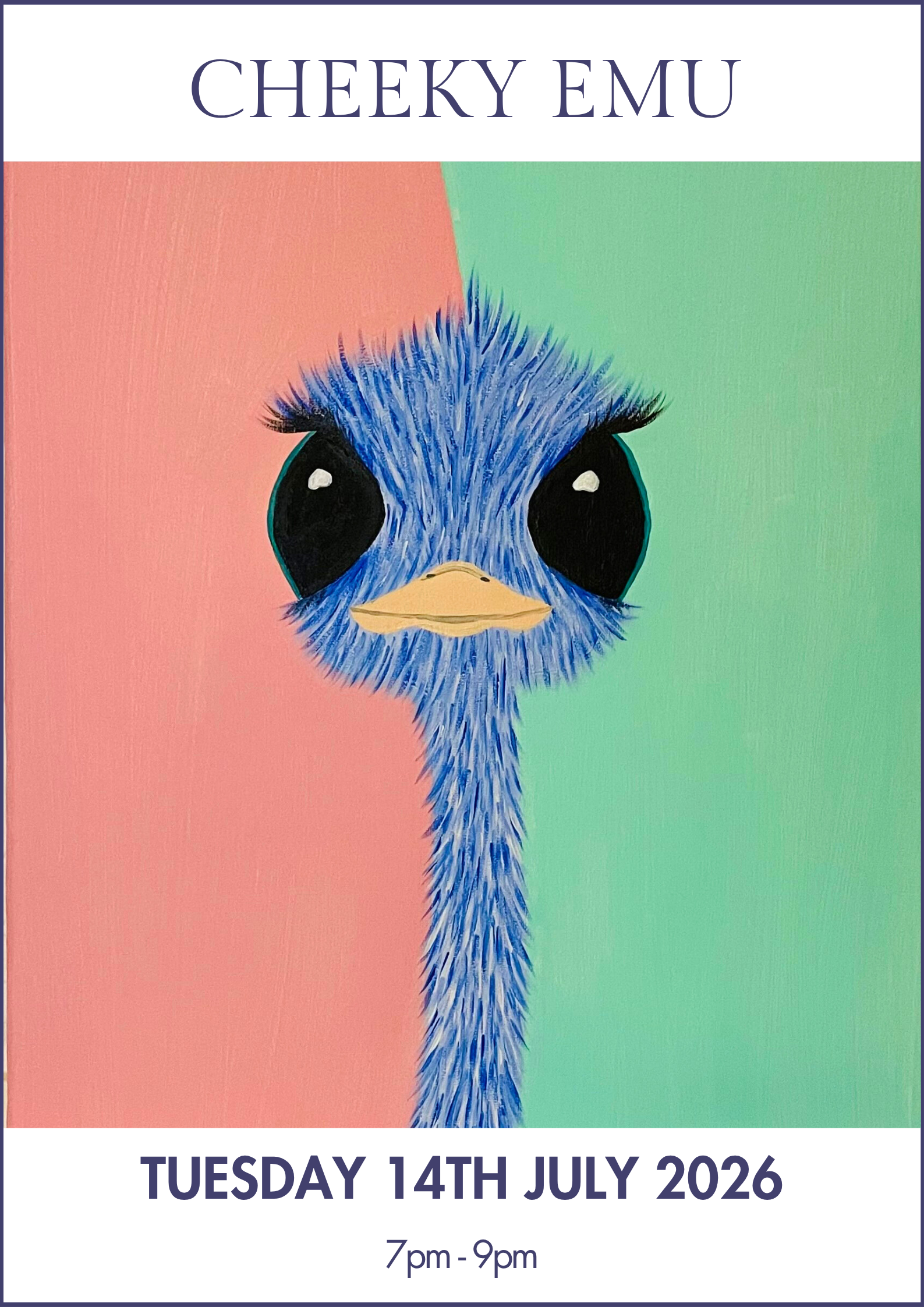 14/07/2026 - Cheeky Emu