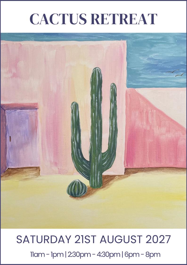 21/08/2027 - Cactus Retreat