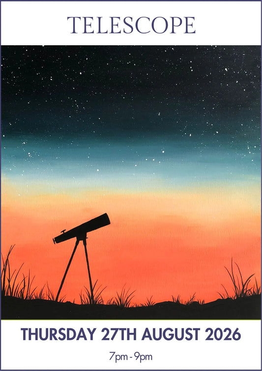 27/08/2026 - Telescope - £10 OFF