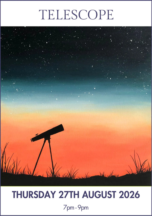 27/08/2026 - Telescope - £10 OFF