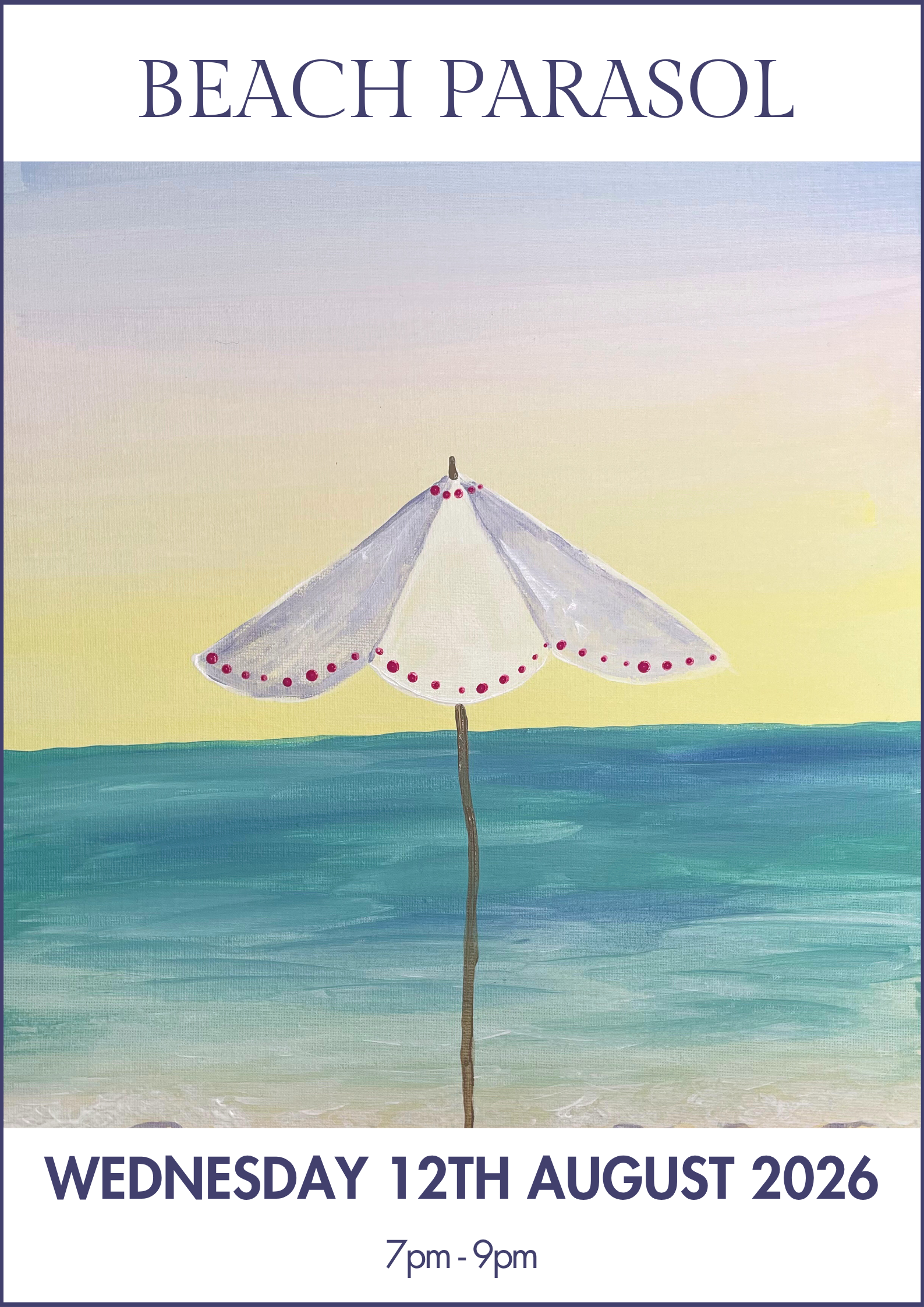 12/08/2026 - Beach Parasol