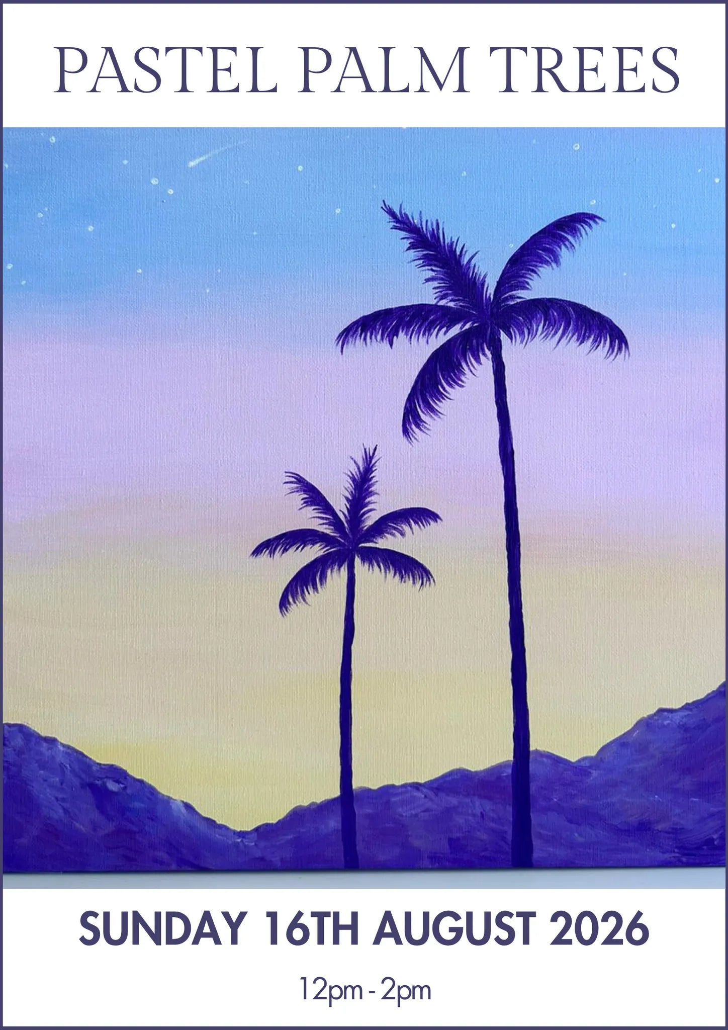 16/08/2026 - Pastel Palm Trees