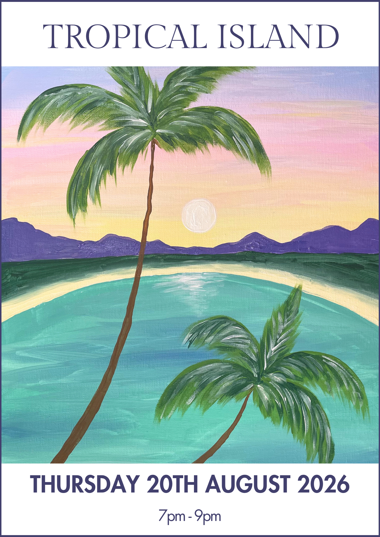 20/08/2026 - Tropical Island