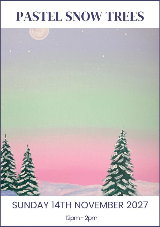 14/11/2027 - Pastel Snow Trees