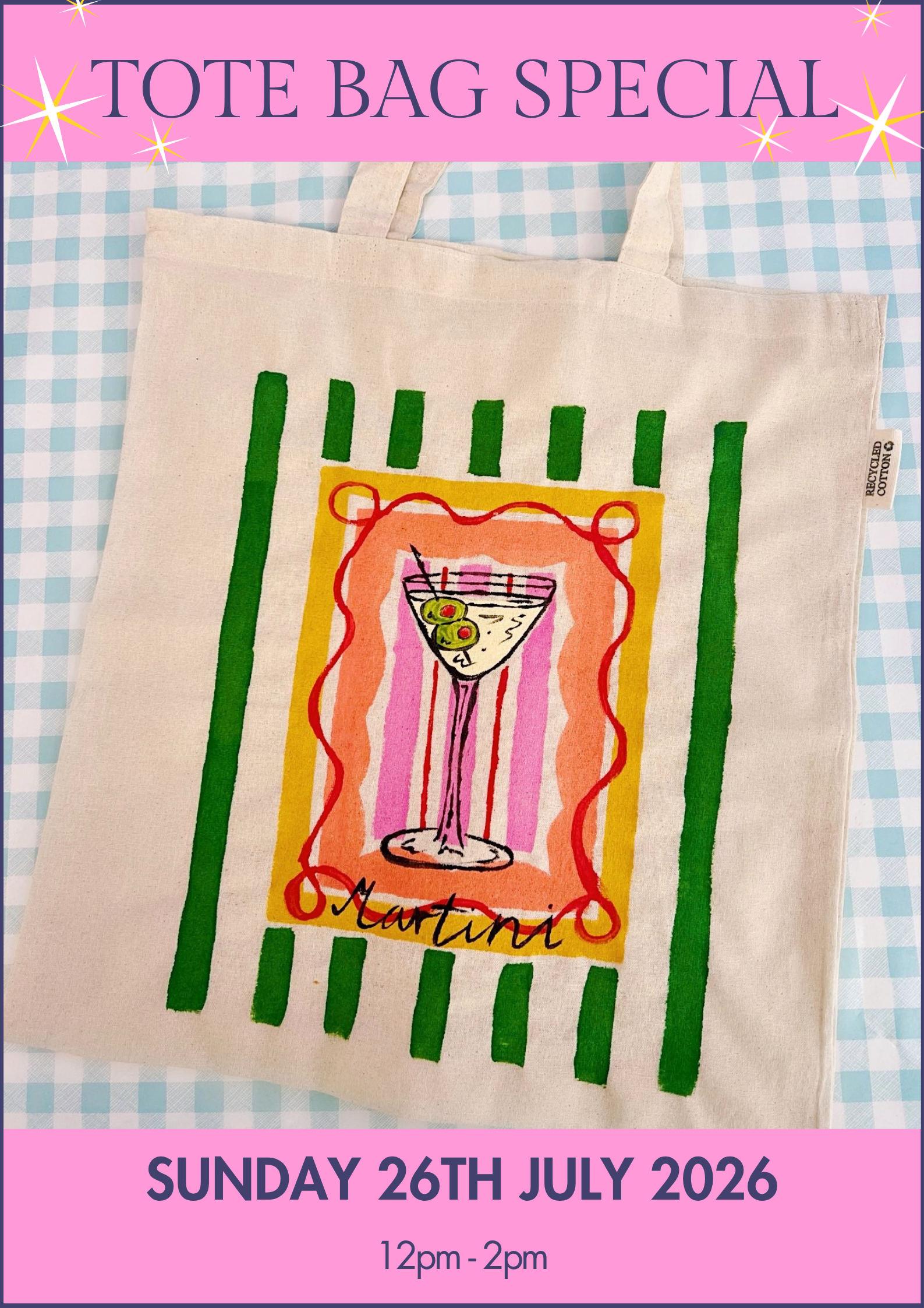 26/07/2026 - Dirty Martini - Tote Bag Special