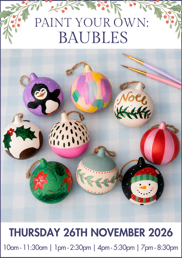 26/11/2026 - Bauble Painting