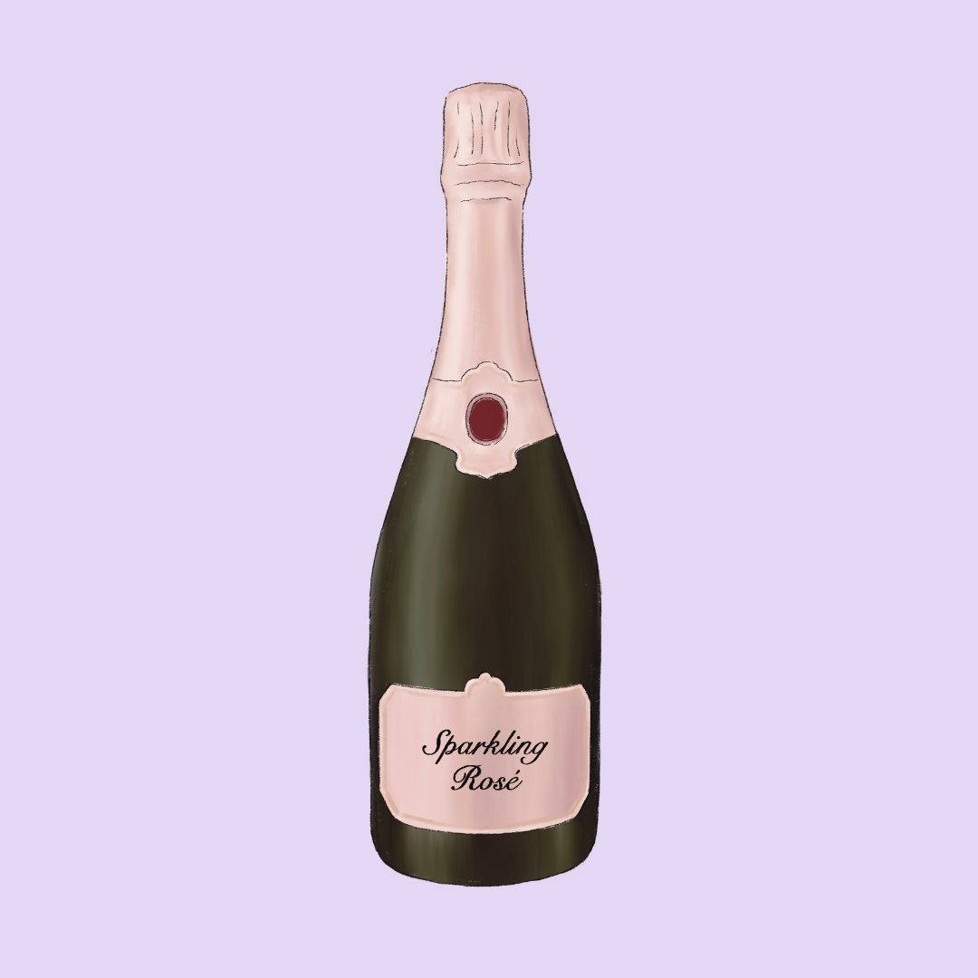 Pre-Order Sparkling Rose Bottle