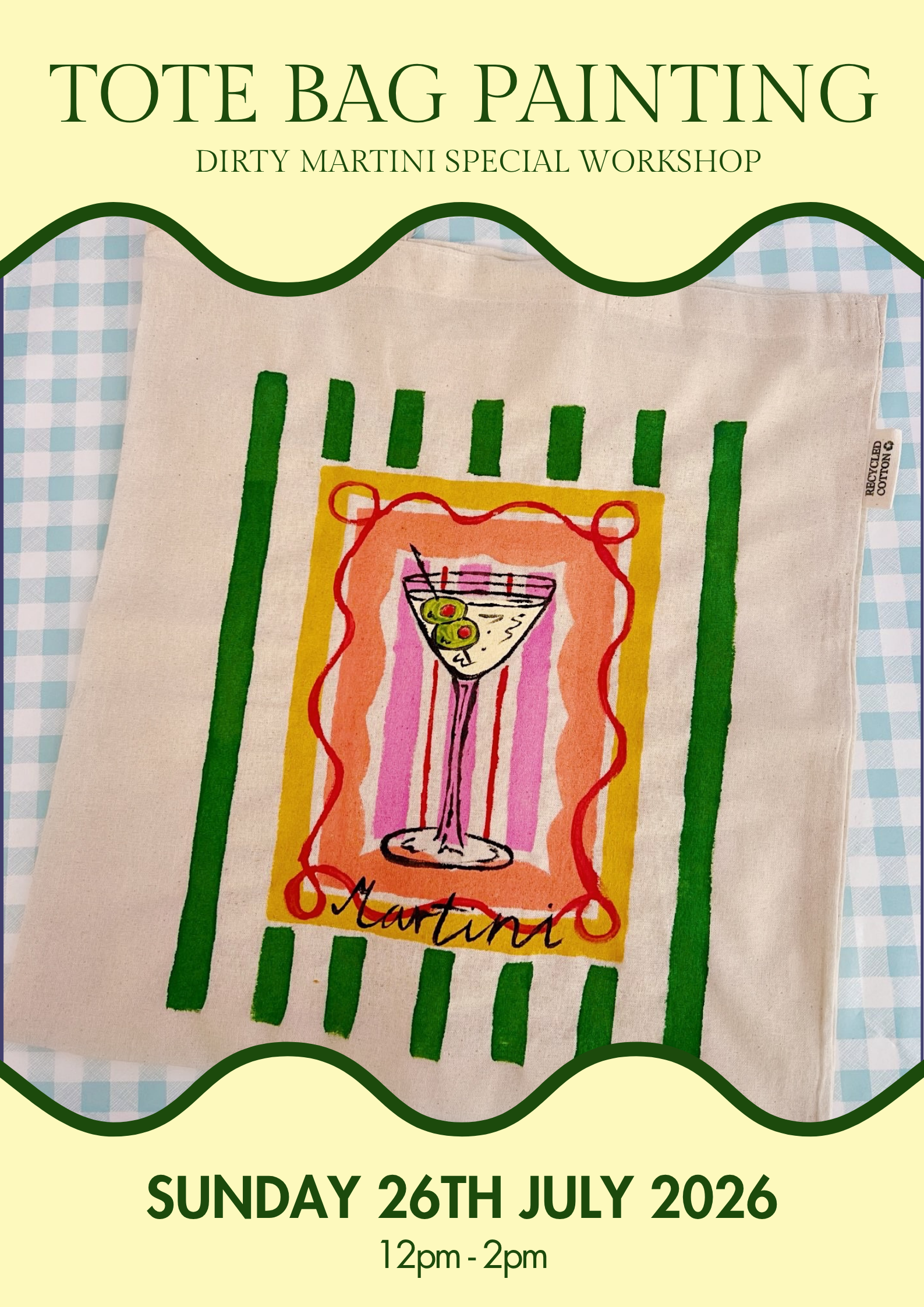 26/07/2026 - Dirty Martini - Tote Bag Special