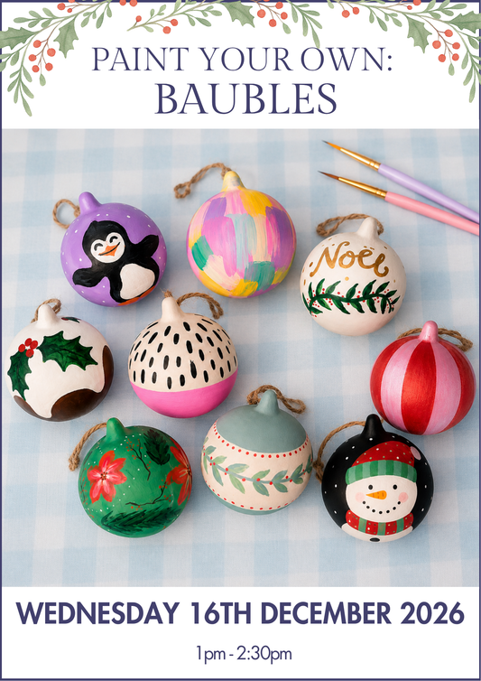 16/12/2026 - Bauble Painting