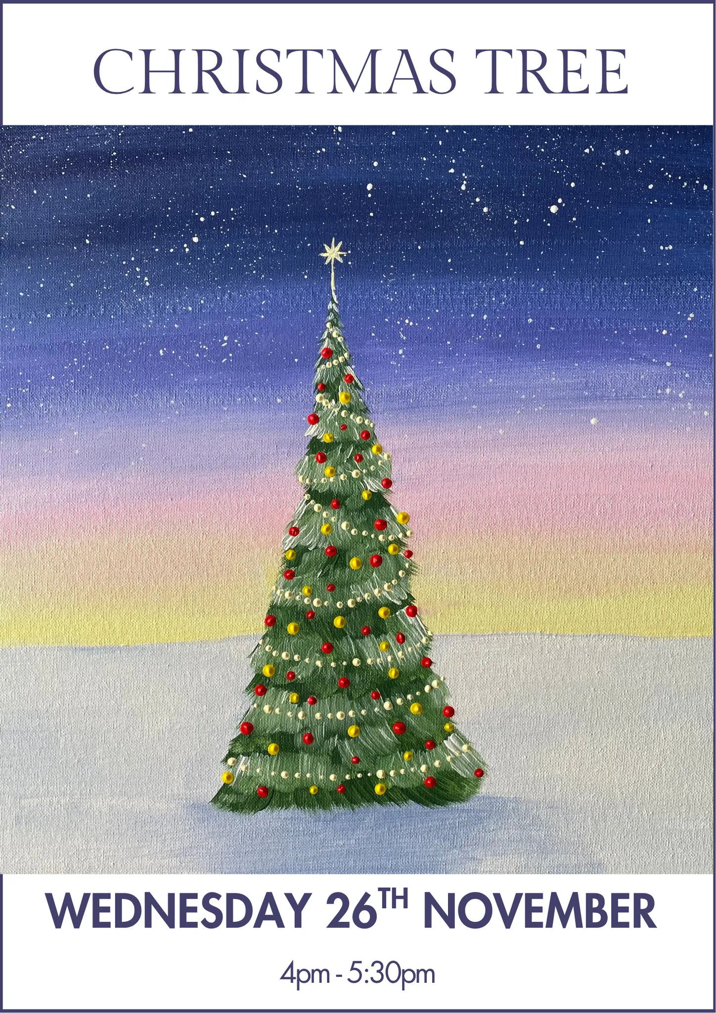 26/11/2025 - Christmas Tree