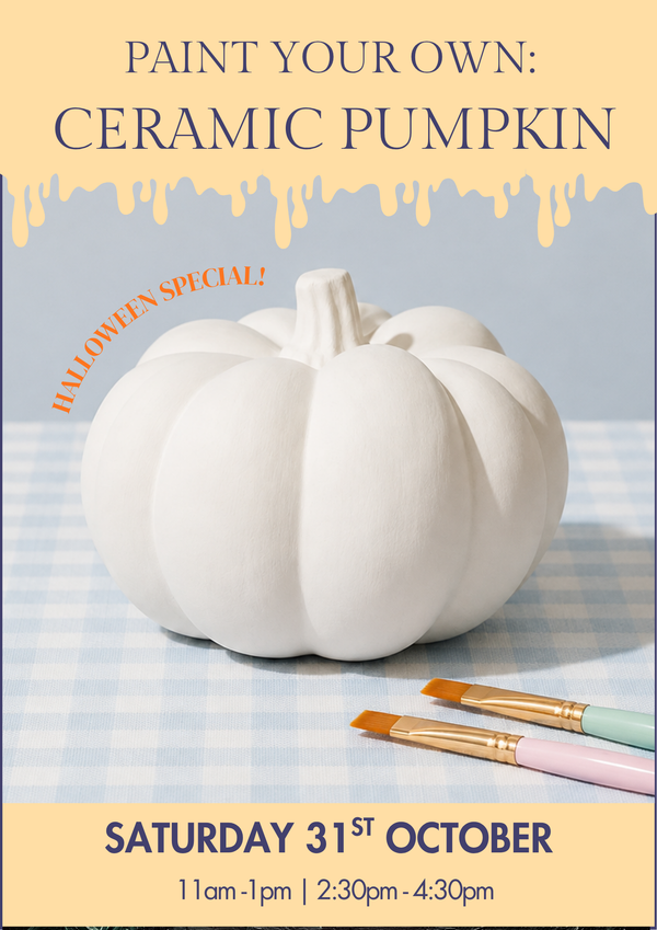 31/10/2026 - Halloween Special - Pumpkin Painting