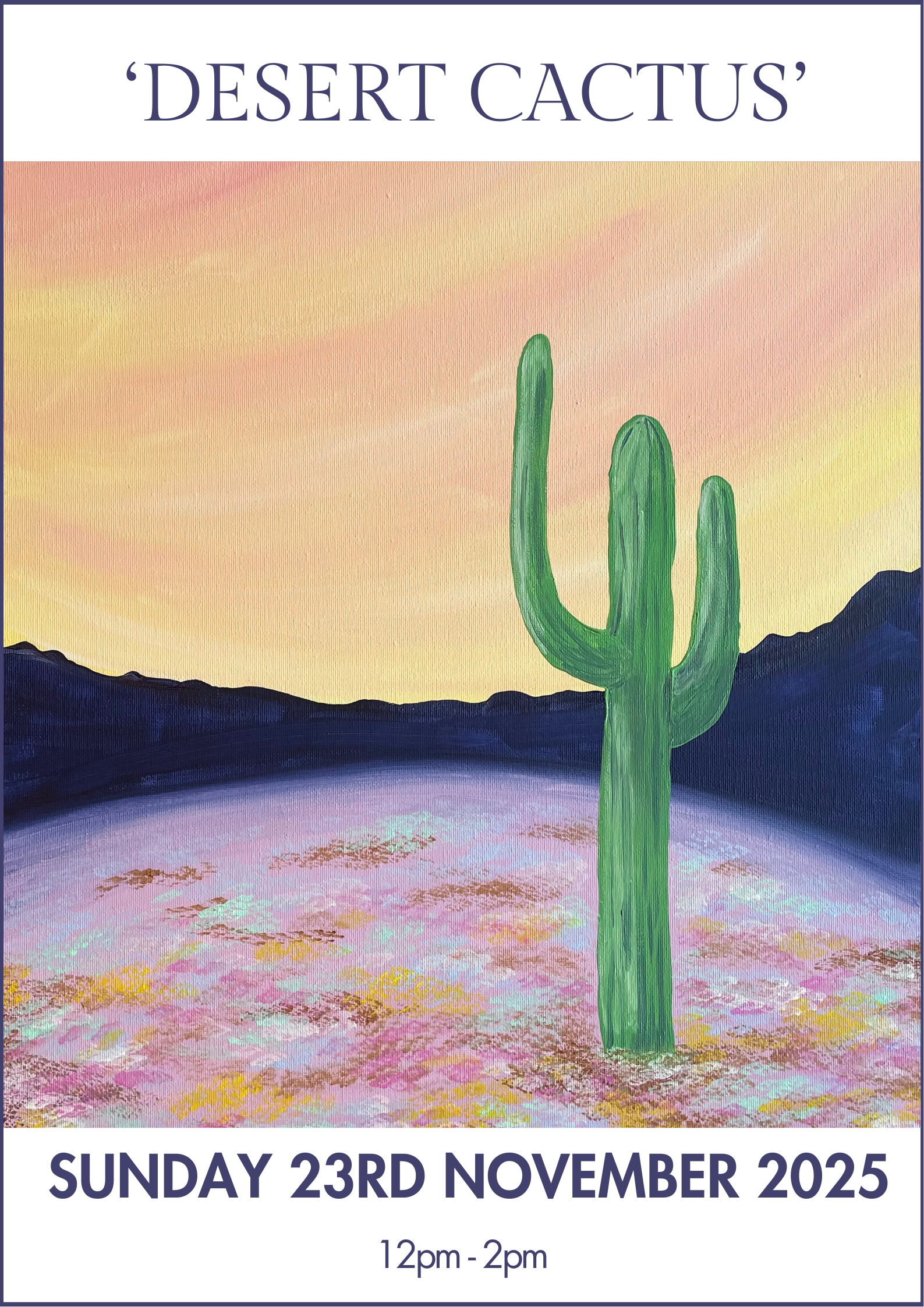 23/11/2025 - Desert Cactus