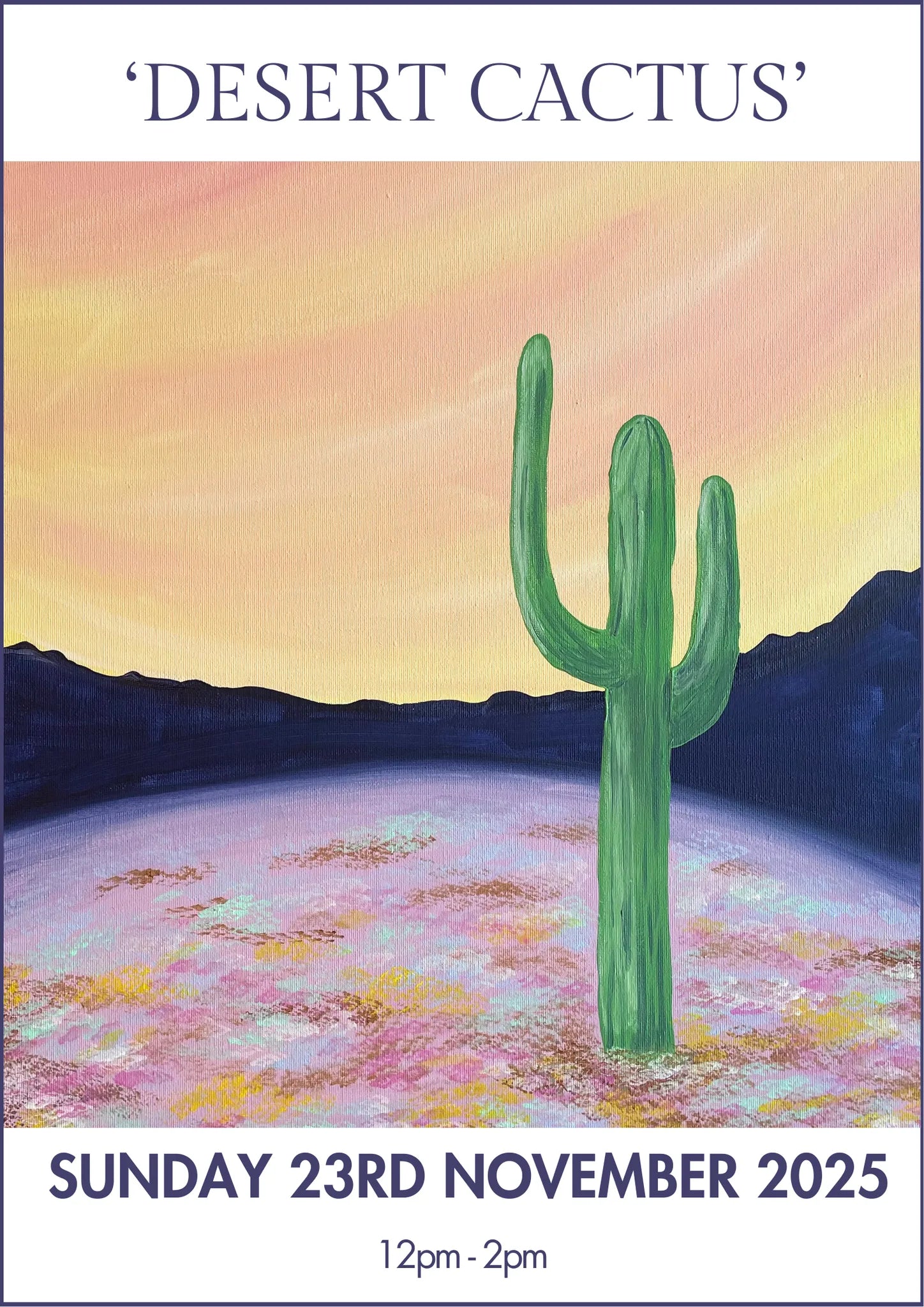23/11/2025 - Desert Cactus