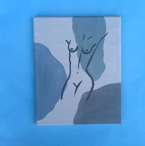 Monochrome Abstract Nude