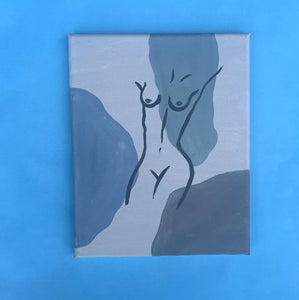 Monochrome Abstract Nude