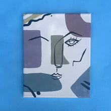 Load image into Gallery viewer, Monochrome Abstract Face
