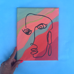 Picasso-Inspired Portrait